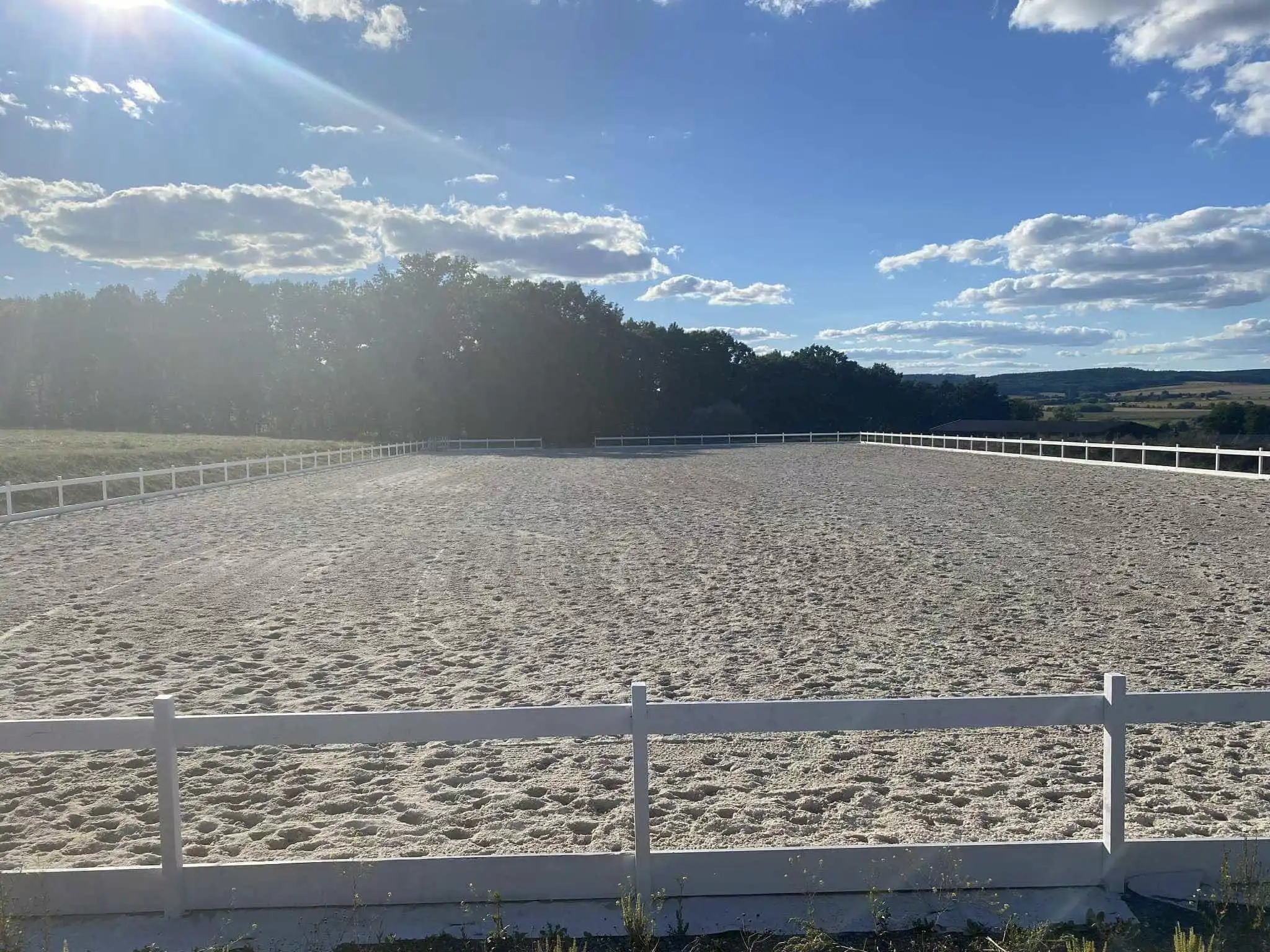 Velké kolbiště 120 x 55 m Statku Nezdice